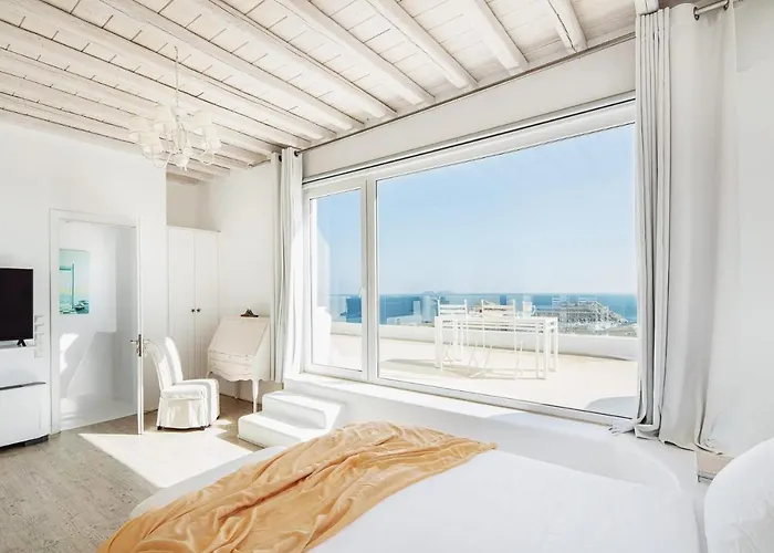 Spectacular 14 Bedrooms Vibhu Private Jacuzzis Καλαφάτη